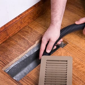 Hot tips for cleaning an indoor heating system