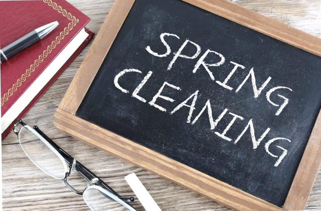 Spring cleaning – make a plan